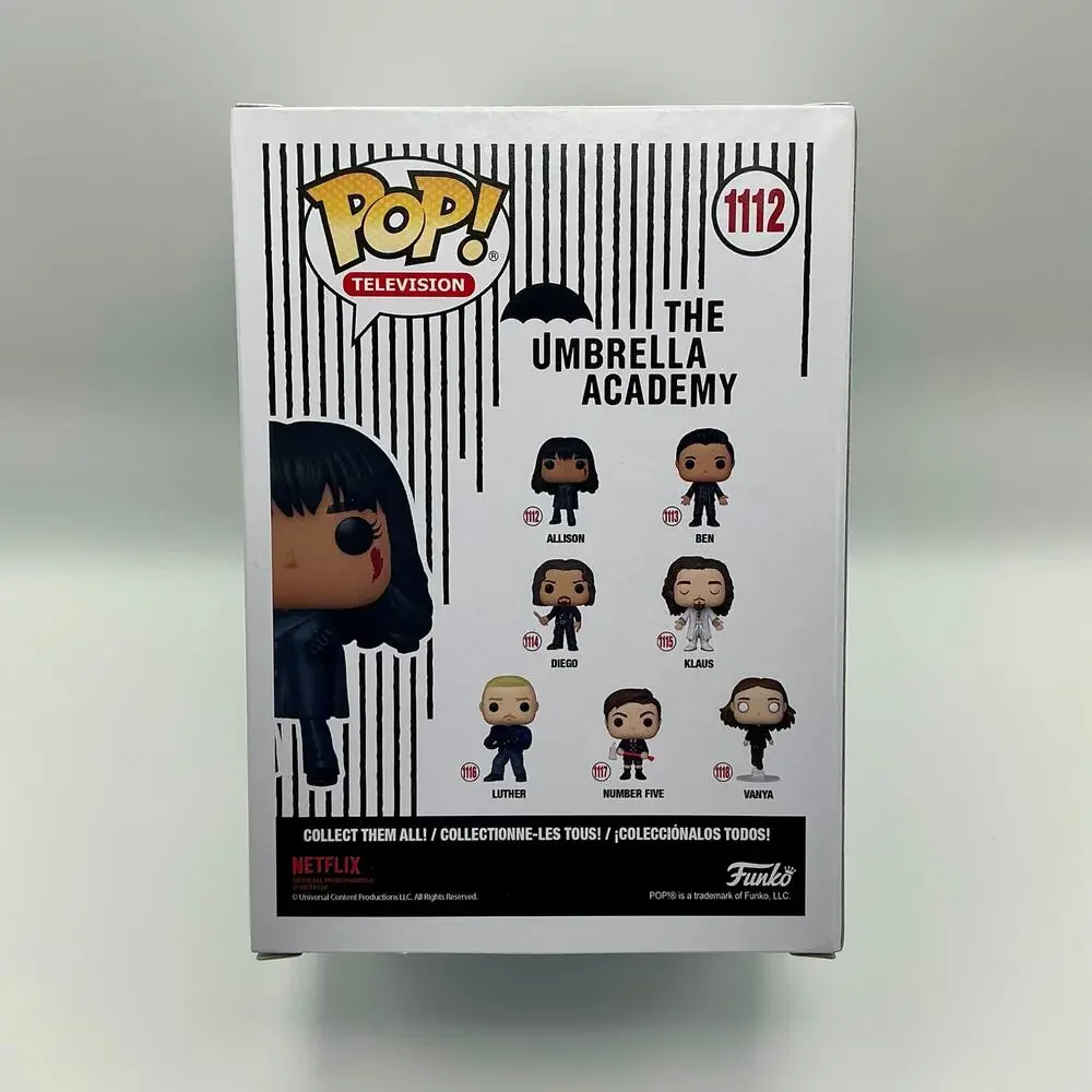 Allison Hargreeves #1112 The Umbrella Academy Funko Pop Vaulted - Picture 4 of 6